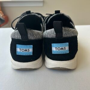 TOMS Black and Gray Sneakers